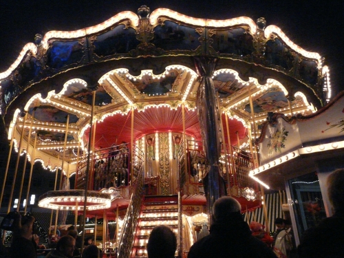 Carousel at Berlin Christmas Market